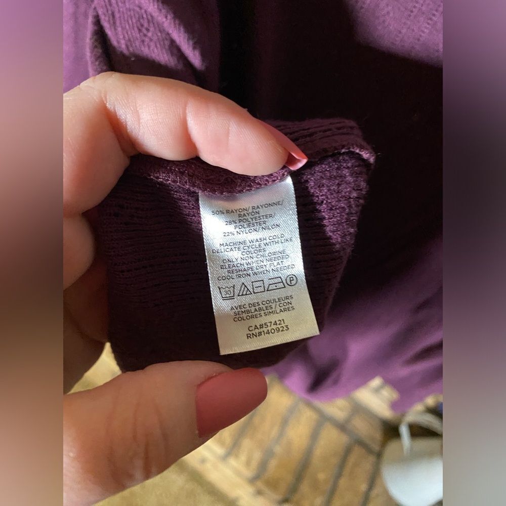 Loft blouse purple - Picture 3 of 6